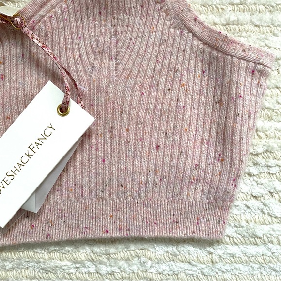 NWT LoveShackFancy Noah cropped bralette - Picture 8 of 16